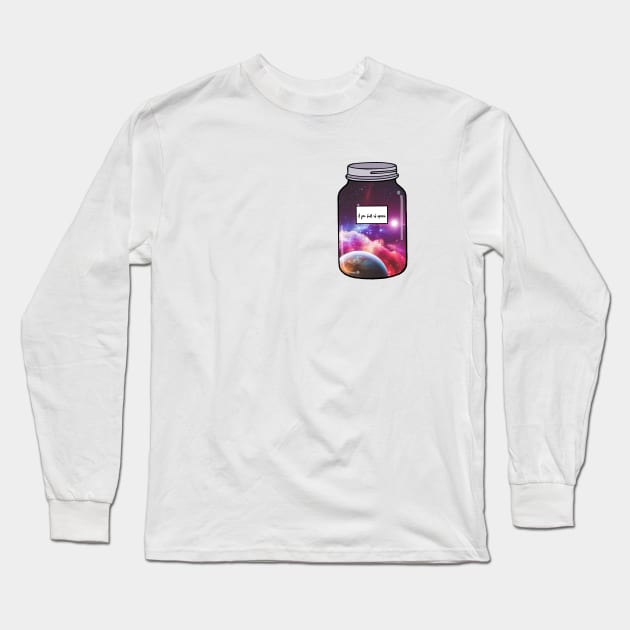 A jar full of space Long Sleeve T-Shirt by myepicass